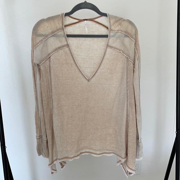 Free People Long Sleeve Top - Picture 1 of 3